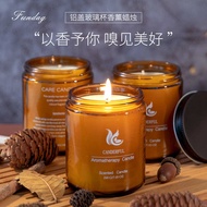 Bottle Body Silk Silk Print logo Abes Wick 464 Soy Wax Fragrant Beauty CPL Essential Oil Scented Can