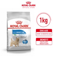 Royal Canin Light Weight Mini (1kg) Adult Dry Dog Food - Canine Care Nutrition