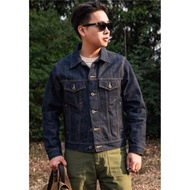 牛仔外套 Type3 桃太郎 16oz 粉色赤耳布邊 Vintage Denim Jacket