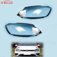 For Volkswagen VW Golf 7.5 2018-2020 Car Headlight Cover Headlamp Shell Lens Clear