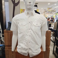 WATCHOUT CASUAL kemeja pria lengan pendek putih WS514500702