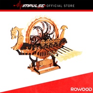 Robotime ROKR 3D Wooden Puzzle Mechanical Gear LK802 - Viking Dragon Ship