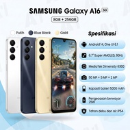 Samsung Galaxy A16 5G (8GB+256GB) Samsung Malaysia Set | Paparan Imersif 6.7 Inci 90Hz | Rangkaian 5