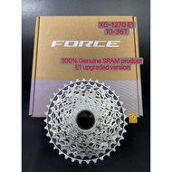 [Genuine] SRAM FORCE 12 SPEED 10-33T 10-36T XG-1270 D1 E1 ETAP AXS CASSETTE XG1270 D1 E1 ROAD Gravel