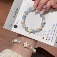 gelang couple couple bracelet Gelang bintang comel dalam angin gelang manik segar kecil