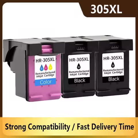305XL Ink Cartridge Compatible for HP 305 XL DeskJet 2700 2710 2720 2721 2722 2730 4120 4110 4130 41