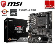 MSI A520M-A PRO M-ATX AM4 Motherboard