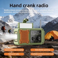 New Model Emergency Radio - All-band Multi-functional Outdoor Emergency Hand-crank Portable Radio