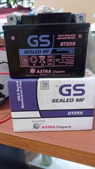 Aki Motor Kering GS ASTRA ORIGINAL GTZ5S Honda Beat, Scoopy, Mio