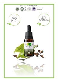 Pure Clove Leaf Bud Essential Oil 10ml / Minyak Atsiri Esensial Cengkeh Murni