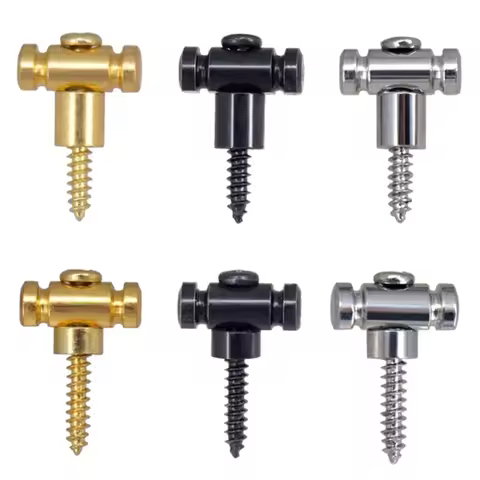 Guitar Roller String Trees Retainer Guitar Part Silver/Black/Golden Guitar Guide