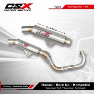 Racing Under Exhaust - MIO Competition - type KR - by CSX factory muffler