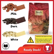 [MELTING RISK] BERYL'S Chocolate Compound Coins - Dark /Milk /White Beryls chocolate coin chocolate 