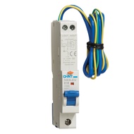 CHINT เซอร์กิตเบรกเกอร์กันไฟดูด (RCBO) รุ่น NB3LEU 1P+N 30mA 10kA พิกัดไฟ 6A-50A