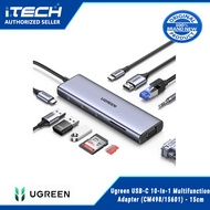 Ugreen USB-C 10-In-1 Multifunction Adapter (CM498/15601) - 15cm