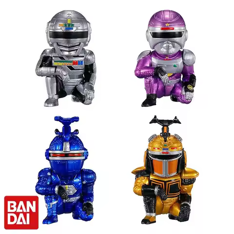 Bandai Metal Hero Waiting Pose Mini Figures Gashapon Capsule Toys Space Sheriff Gavan Super Heavy Ar