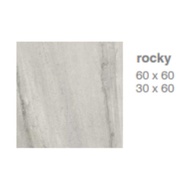 Granit merk Granito Artile UK 60x60cm 30x60cm tipe Rocky untuk lantai atau dinding permukaan glossy