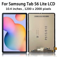 inch For Tab S6 Lite 10.4 SM-P610 (Wi-Fi) SM-P615 (LTE) LCD Screen Display Touch Digitizer