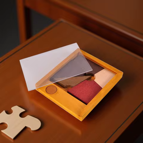 Wooden Brain Teaser Puzzles For Adults And Kids Educational Toys IQ Training Challenge Juego De Inge