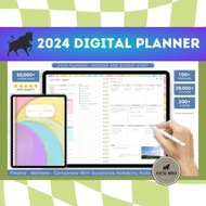 Digital Planner 2024 | Goodnotes Planner | Customizable Planner |