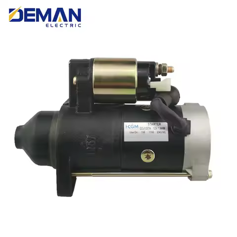 Generator Parts Starter Motor QDJ1257A for 198 1100 Engine 11teeth 12V 1.6KW
