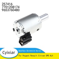 New DPO/AL4 Automatic Gearbox Solenoid Valve 257416 9653760480 For Peugeot Renault Citroen DPO AL4 7