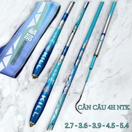 Cần Câu 4H Cần NTK Câu Cảm Giác Nhẹ Tay Gẩy Rô Diếc Chép