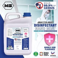 MS 5L Sanitizer Liquid Solution Disinfectant  Cleanser NO ALCOHOL Sanitizer kill 99.9% Germ Bacteria MALAYSIA APPOVORED