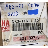 Yamaha YZ100 YZ 100 Original Piston Ring 2nd 3rd Over Size 0.50 0.75 5X3-11611-20 5X3-11611-30