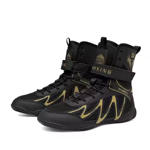 Wrestling Shoes Professional Breathable Men Boxing Sneakers Wrestling Footwears Non Slip Comfortable