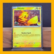 PTCG 美版 裸卡 30周年 TEF 寶可夢日2026 旋閃 051/162 比卡超 皮卡丘 Pikachu