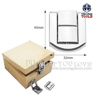 Box Lock 40 Steel - Dimensions: 3.2 x 4.3 cm