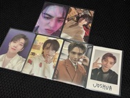 放seventeen scoups jeonghan joshua小卡 follow拍立得 mini7 mini11 mini12 正規五小卡