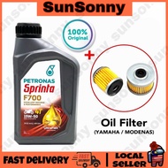 Petronas F700 4T 15W50 SM Semi Synthetic Ultraflex 2022 Petronas Sprinta ( Lc135 Fz150 Y15zr Srl115 