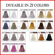 ◴ ❁ ⊕  ▬  Bremod Premium 100ml Hair Color Cocoa Butter Dyed Cream Ash Gray Dust 0.00 Brown Pink Blo