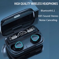 【Trending in Fashion】 M10 Tws Bluetooth V5.0 Headphones Led Display Wireless Earphones With Microphone 9d Stereo Sports Waterproof Earbuds Headsets