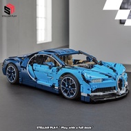 New! ส่งไวจากไทย ตัวต่อเลโก้ Technic Bugatti Chiron Model SuperCar จำนวนชิ้น 1355 ชิ้น