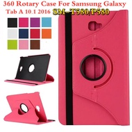 360 Rotating Case For Samsung Galaxy Tab A 10.1 2016 P580 P585 With S Pen Casing Samsung Tab A 10.1 2016 T580 T585 PU Leather Flip Stand Holoder Tablet Cover Shell