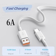 6A USB Type C Fast Charging Cable Mobile Phone Charging Cable Data Line
