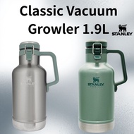 STANLEY Classic Vacuum Growler 1.9L Insulated Water Bottle – Beer & Carbonated Drinks Cooler – PH