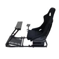 JBR1012H Black Cockpit Gaming Car Driving PS4 PS5 PC Sim Cockpit Race Drive Car Wheel Stand Playseat