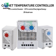 0-60'C KTO011 KTS011 DIN Rail Mini Compact Bimetallic Thermostat Mechanical Temperature Controller N