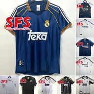 【SFS】 Top Quality Retro 1998-03 Real-Madrid Soccer Football Jersey T-shirt Sports Jerseys Fans Versi