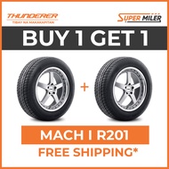 2pcs THUNDERER 175/65R14 MACH I R201 Car Tires