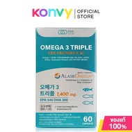 CEO Factory Omega 3 Triple EPA 540 DHA 360 60 Capsules ซีอีโอ แฟคตอรี่ ผลิตภัณฑ์เสริมอาหารโอเมก้า 3 