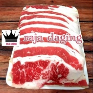 Aust Shortplate Daging Sapi Slice Tipis @500Gr - - #Flashsale