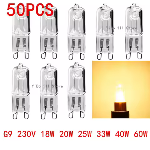 Eco Halogen Light Bulbs G9 Capsule LED Lamp 18W 20W 25W 40W 60W 230V With Inserted Beads Crystal Lam