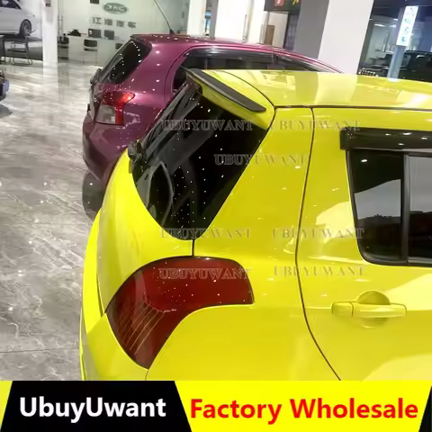 UBUYUWANT MINI SPOILER EXTENSION For SUZUKI SWIFT SPORT 2005-2015REAR ROOF WING SPOILER Car Accessor