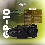 GILLE GP10 Mesh Motorcycle Intercom For Helmet Hi-FI Sound Bluetooth 5.3 IP67 Waterproofing 10 Rider