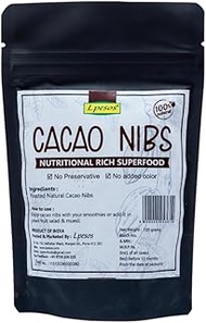 LPESOS - CACAO NIBS // unsweetened ORGANIC // Crunchy, freshly roasted | Non alkalized | Best for en